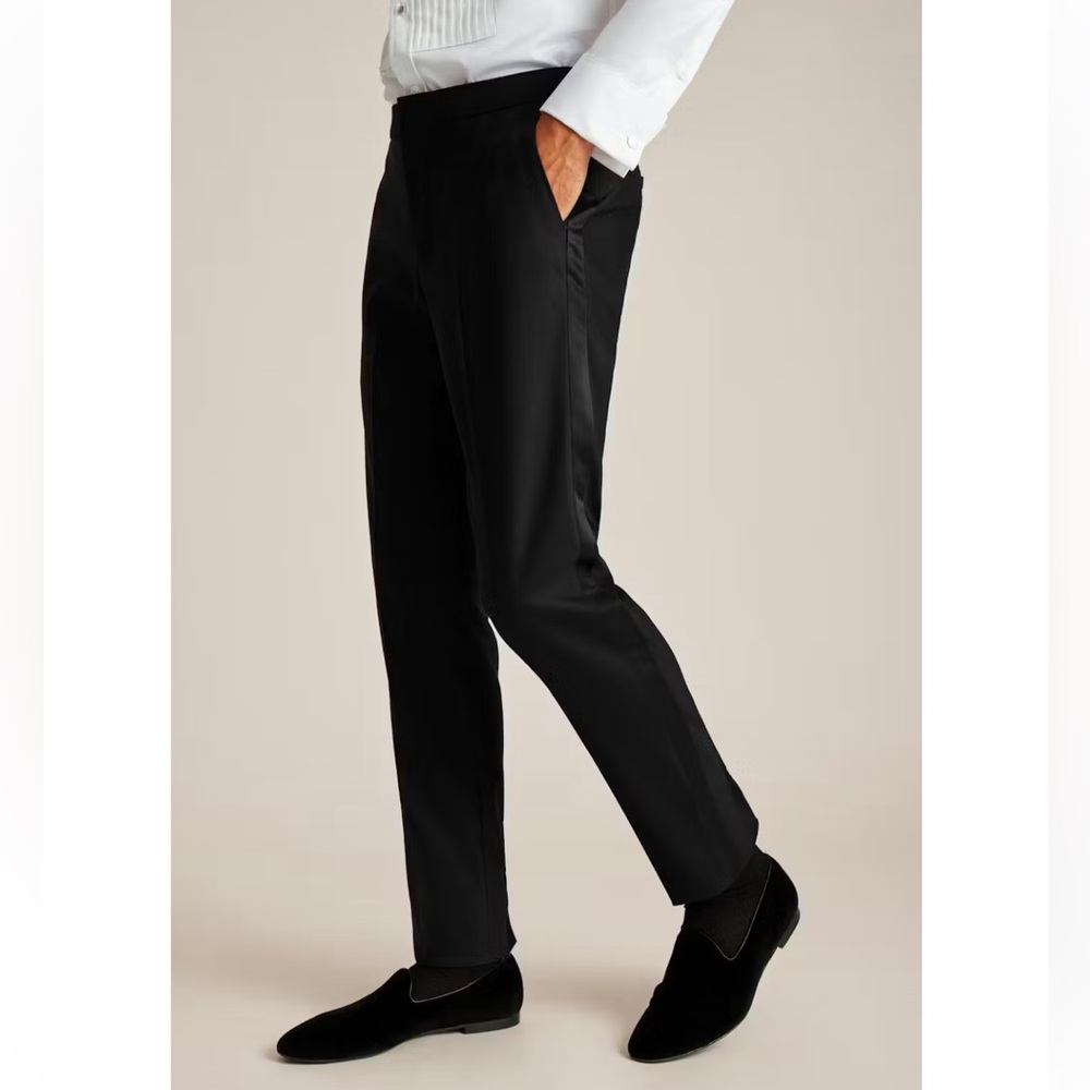 BONOBOS Black Tuxedo Pants